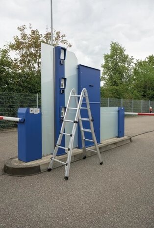 Roossien Aluminium telescoopladder, 4x5 sporten