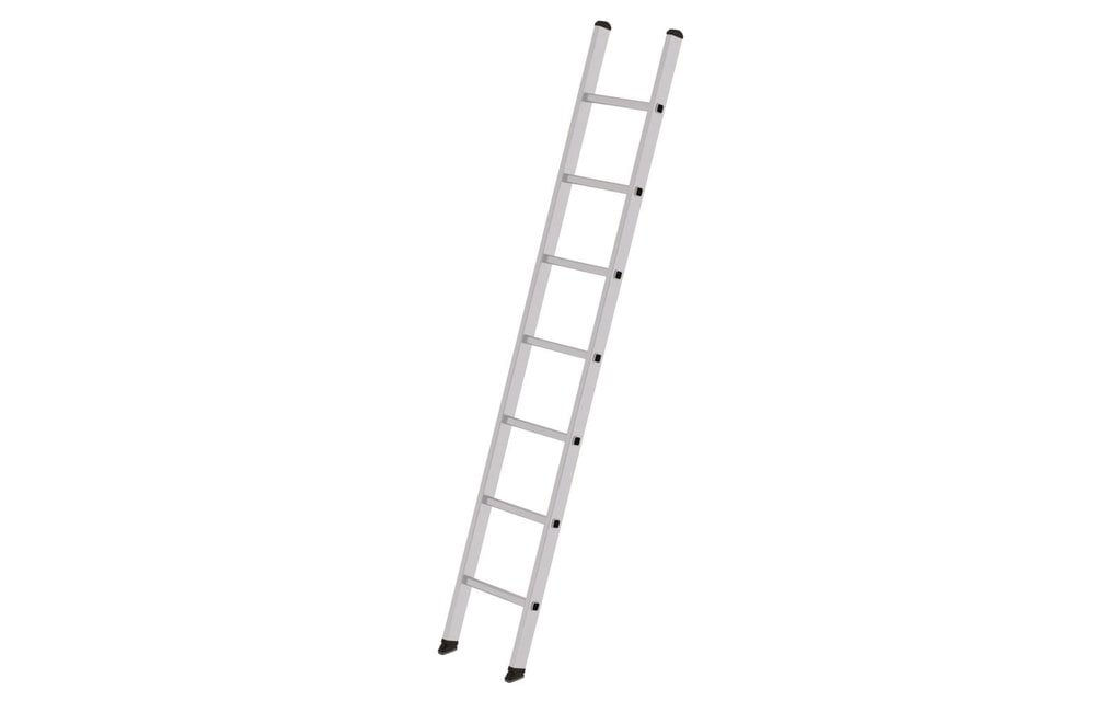 Aluminium enkele ladder, 7 sporten (350mm breed)