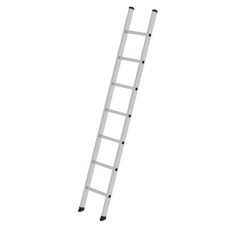 Munk Aluminium enkele ladder, 7 sporten (350mm breed) Munk Aluminium enkele ladder, 7 sporten (350mm breed)