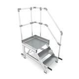 Roossien 'Kruiwagen' plateau trap met handvaten