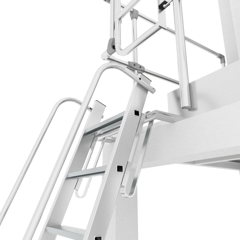 Roossien Onderhoudsbordes voor luchtbehandelingsunit Roossien Onderhoudsbordes voor luchtbehandelingsunit