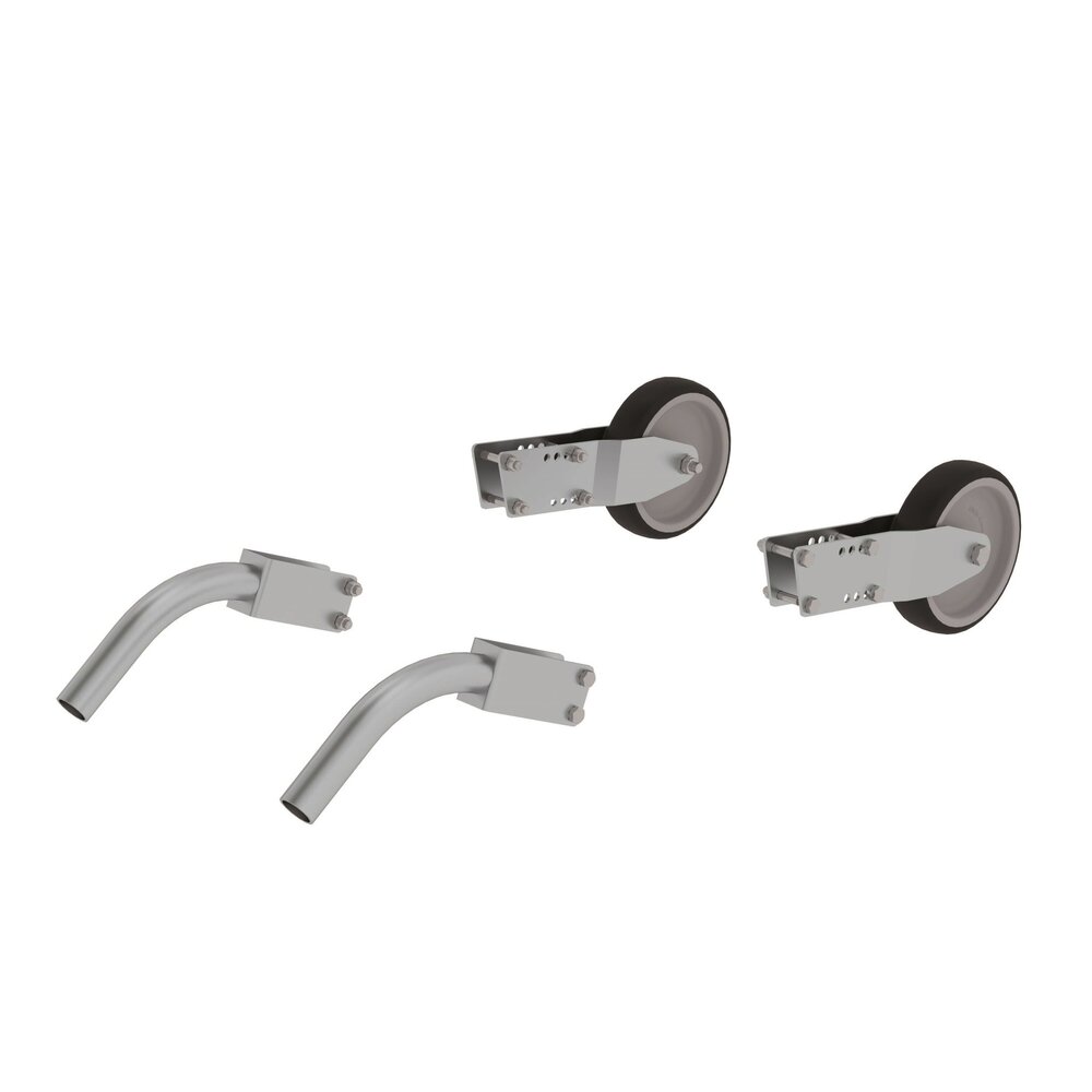 Roossien Bordestrap met handgrepen, 8 treden