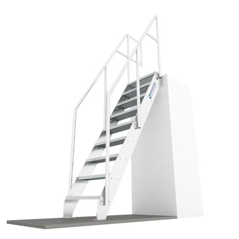 Roossien Stalen steektrap op maat Roossien Stalen steektrap op maat