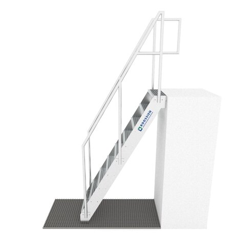Roossien Stalen steektrap op maat Roossien Stalen steektrap op maat