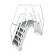 Roossien Aluminium brugtrap op maat Roossien Aluminium brugtrap op maat