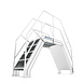 Roossien Aluminium brugtrap op maat Roossien Aluminium brugtrap op maat