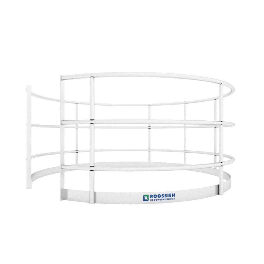 Roossien Staal verzinkt rond leuningwerk