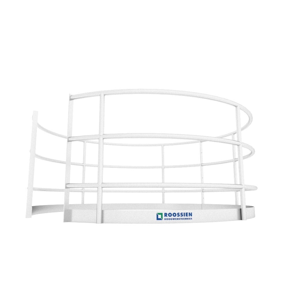 Roossien Staal verzinkt rond leuningwerk