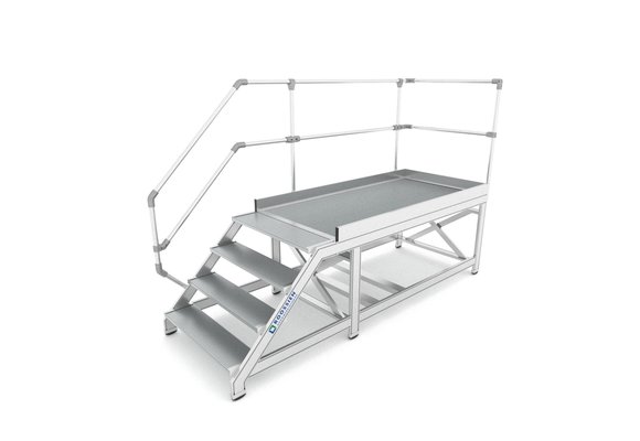 Vaste bordestrappen— Ladder.nl