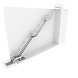 Roossien Aluminium steektrap met inloopgeleiding Roossien Aluminium steektrap met inloopgeleiding