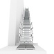 Roossien Aluminium steektrap met inloopgeleiding Roossien Aluminium steektrap met inloopgeleiding