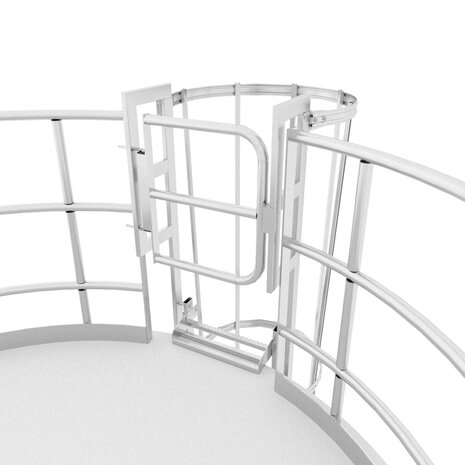 Munk Zelfsluitende deur voor kooiladder