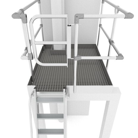 Munk Zelfsluitende deur voor kooiladder