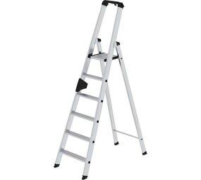 Munk Aluminium industrietrap, 6 treden Munk Aluminium industrietrap, 6 treden