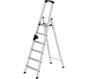 Roossien Aluminium industrietrap, 6 treden