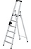 Aluminium industrietrap, 6 treden Aluminium industrietrap, 6 treden