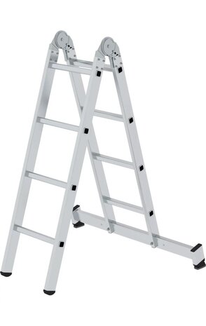 Munk Aluminium klapladder, 2x4 sporten Munk Aluminium klapladder, 2x4 sporten