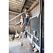 Munk Aluminium enkele trap, 12 treden met stabilisatiebalk Munk Aluminium enkele trap, 12 treden met stabilisatiebalk