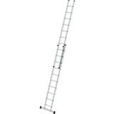 Roossien 2-delige opsteekladder, 2x10 sporten met stabilisatiebalk