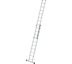 Munk 2-delige opsteekladder, 2x10 sporten met stabilisatiebalk Munk 2-delige opsteekladder, 2x10 sporten met stabilisatiebalk
