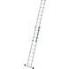 Roossien 2-delige opsteekladder, 2x10 sporten met stabilisatiebalk