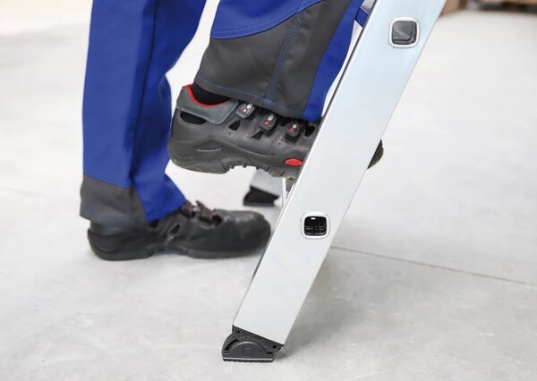 Roossien Aluminium industrietrap, 8 treden