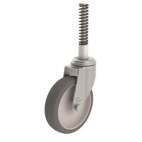 Munk Wiel met drukveer voor bordestrap, zonder rem, Ø 125mm Munk Wiel met drukveer voor bordestrap, zonder rem, Ø 125mm