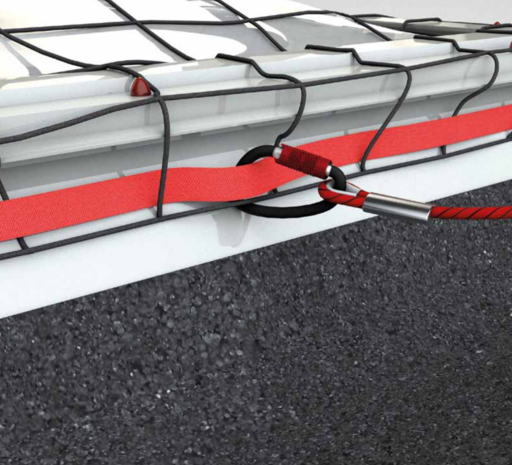 Roossien Lichtkoepelnet, 3x3 meter (incl. transportzak) Roossien Lichtkoepelnet, 3x3 meter (incl. transportzak)