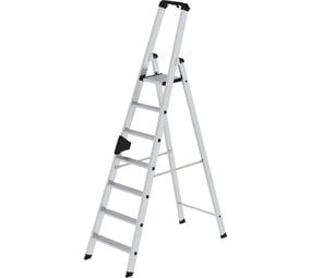 Roossien Aluminium industrietrap, 7 treden Roossien Aluminium industrietrap, 7 treden