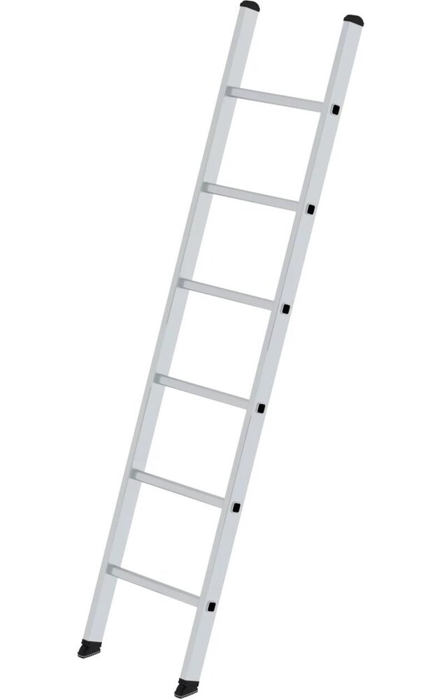 Roossien Aluminium enkele ladder, 6 sporten