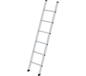 Roossien Aluminium enkele ladder, 6 sporten