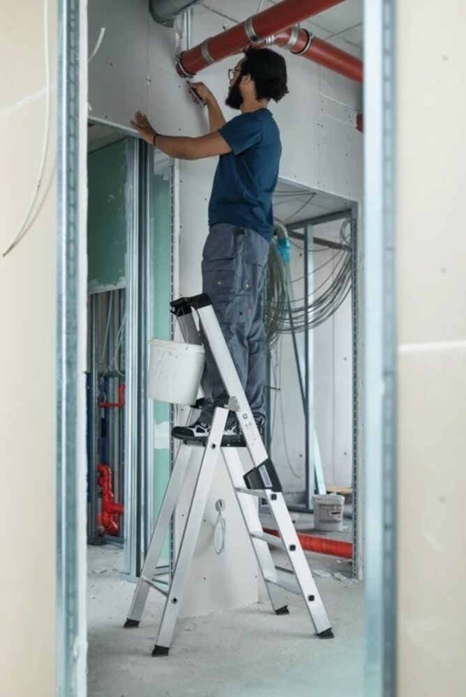 Munk Aluminium industrietrap, 7 treden Munk Aluminium industrietrap, 7 treden