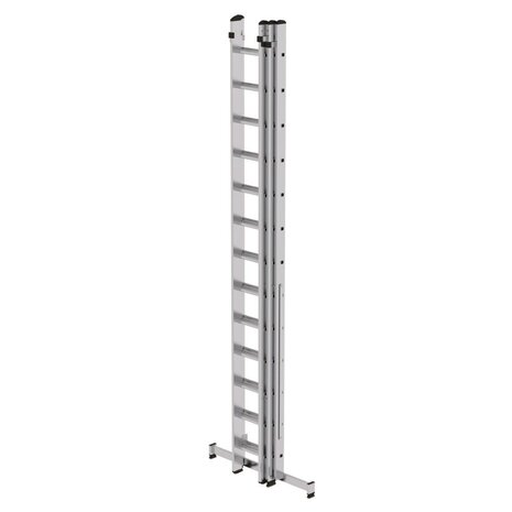 Roossien 3-delige aluminium reformladder, 3x13 sporten