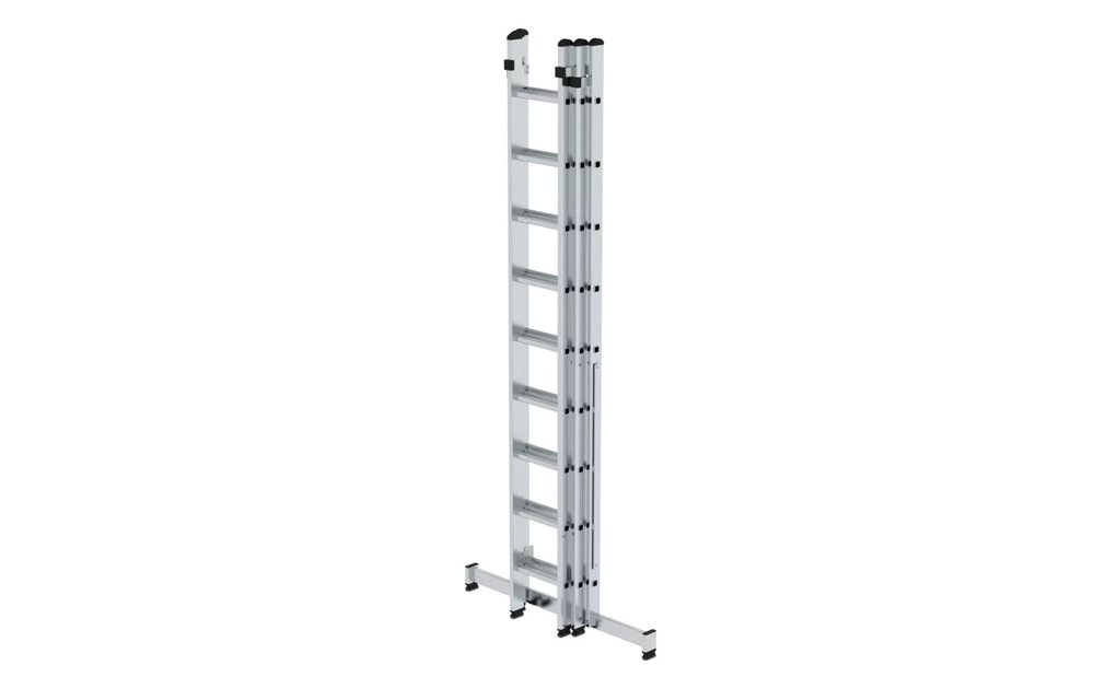 3-delige aluminium reformladder, 3x9 sporten