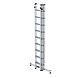 Munk 3-delige aluminium reformladder, 3x9 sporten Munk 3-delige aluminium reformladder, 3x9 sporten