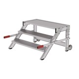 Munk Verrijdbare plateautrap, 3 treden en handgrepen (1.000mm breed) Munk Verrijdbare plateautrap, 3 treden en handgrepen (1.000mm breed)
