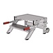 Munk Verrijdbare plateautrap, 2 treden en handgrepen (600mm breed) Munk Verrijdbare plateautrap, 2 treden en handgrepen (600mm breed)