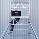 Roossien Aluminium eenpersoons steiger 750x1.200 - 6,2m werkhoogte Roossien Aluminium eenpersoons steiger 750x1.200 - 6,2m werkhoogte