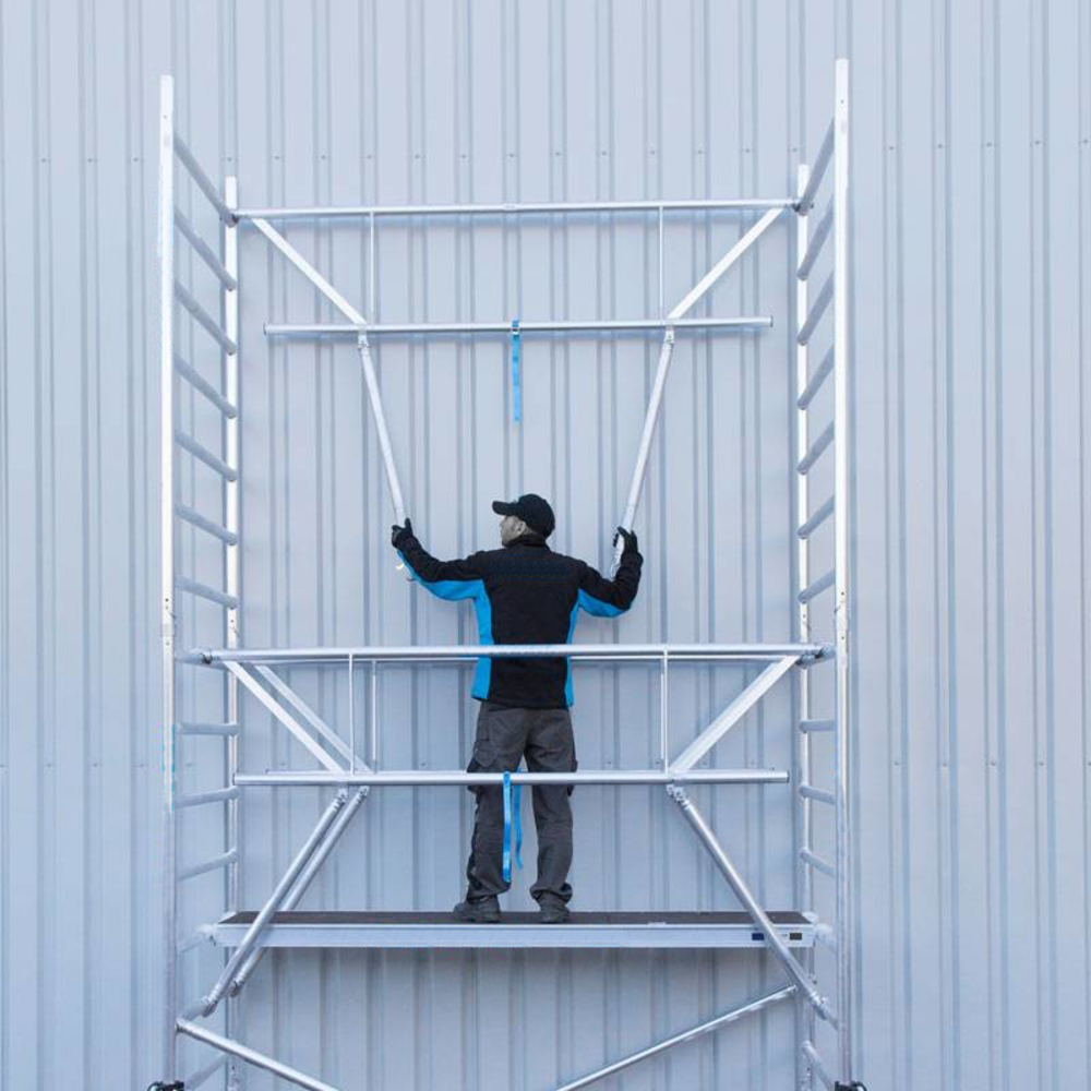 Roossien Rolsteiger compleet 750x2500 7,2m werkhoogte Roossien Rolsteiger compleet 750x2500 7,2m werkhoogte