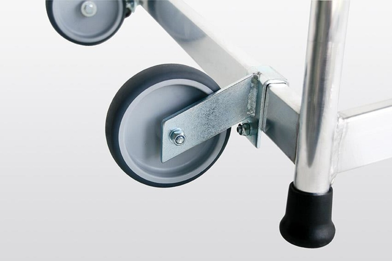 Roossien Set (2 stuks) wielen Ø 125 mm, voor plateautrap