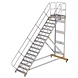 Munk Vliegtuigtrap 18 treden (1.000mm), 45° Munk Vliegtuigtrap 18 treden (1.000mm), 45°