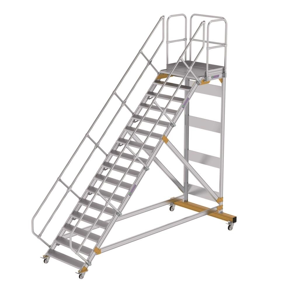 Munk Vliegtuigtrap 16 treden (1.000mm), 45° Munk Vliegtuigtrap 16 treden (1.000mm), 45°