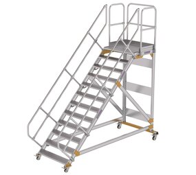 Munk Vliegtuigtrap 12 treden (1.000mm), 45°