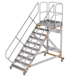 Munk Vliegtuigtrap 10 treden (1.000mm), 45° Munk Vliegtuigtrap 10 treden (1.000mm), 45°