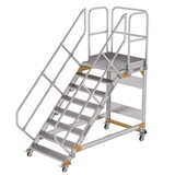 Munk Vliegtuigtrap 8 treden (1.000mm), 45° Munk Vliegtuigtrap 8 treden (1.000mm), 45°