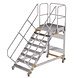 Roossien Vliegtuigtrap 8 treden (1.000mm), 45°