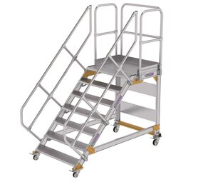 Roossien Vliegtuigtrap 7 treden (1.000mm), 45°