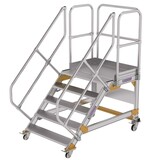 Roossien Vliegtuigtrap 5 treden (1.000mm), 45°