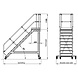 Munk Vliegtuigtrap 5 treden (1.000mm), 45° Munk Vliegtuigtrap 5 treden (1.000mm), 45°