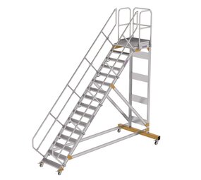 Munk Vliegtuigtrap 16 treden (800mm), 45°
